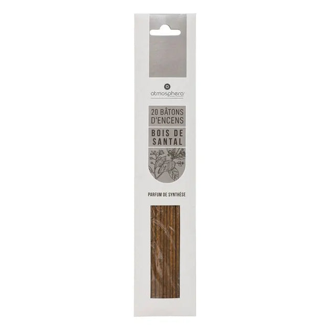 Paquete de 20 varitas de incienso perfumadas, bois de santal - 123092I