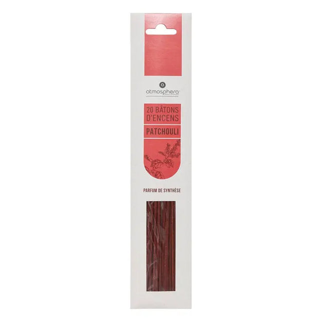 Paquete de 20 varitas de incienso perfumadas, pacholi - 123092K
