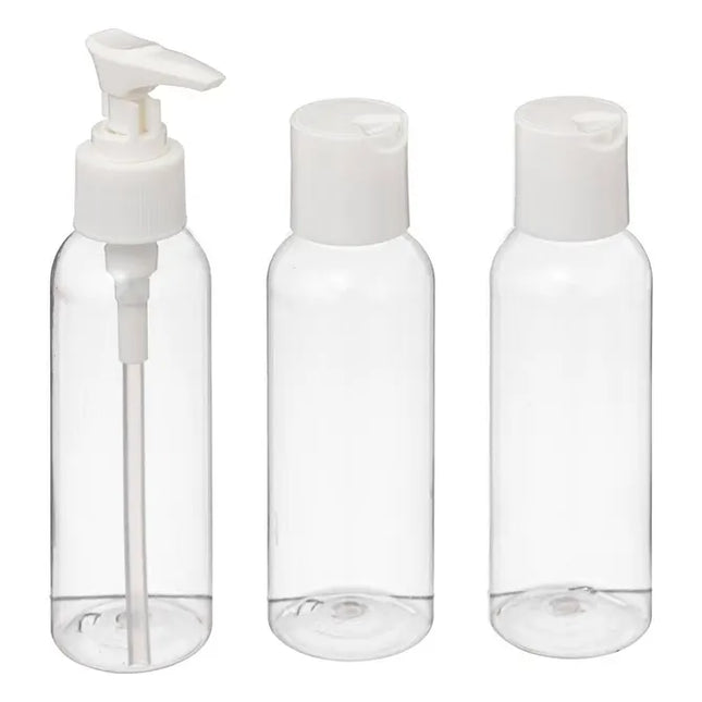 Juego de 3 botellas de viaje de 100 ml - 123458A