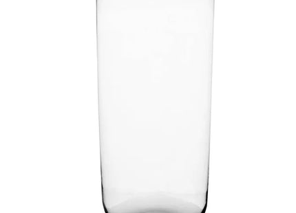 Jarrón cilíndrico de cristal, 50 cm de altura - 124286