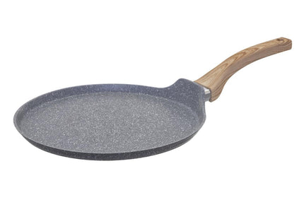 Sartén para crepes D28cm en aluminio forjado aspecto piedra Línea "Nature" - 124452A