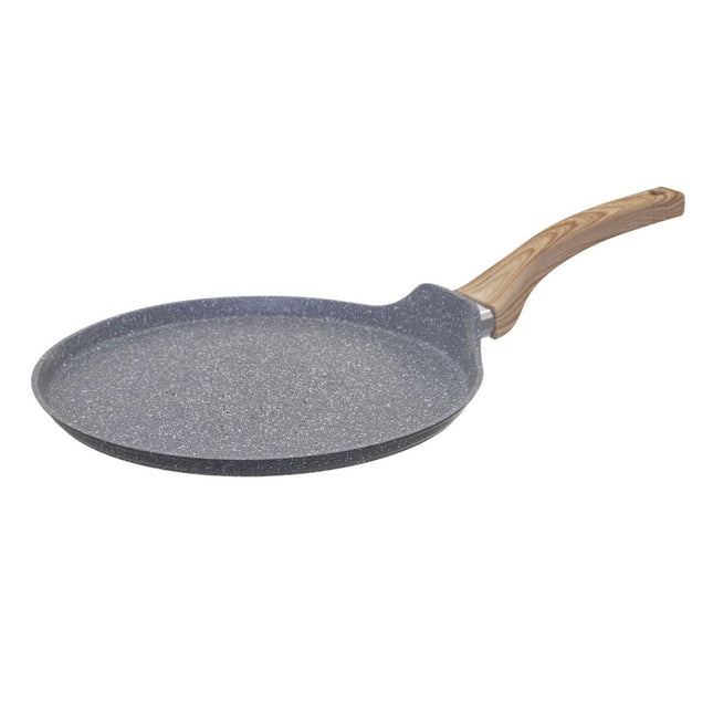 Sartén para crepes D28cm en aluminio forjado aspecto piedra Línea "Nature" - 124452A
