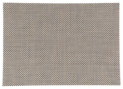 Individuales texaline 35.5x30 negro y blanco - 125070B