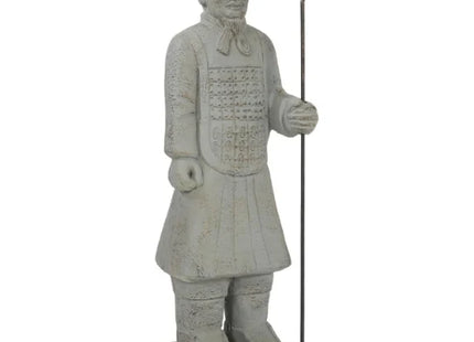 Estatua de oficial guerrero chino de 100 cm - 125763