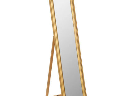 Espejo de pie dorado "Adèle" A160cm - 126563D