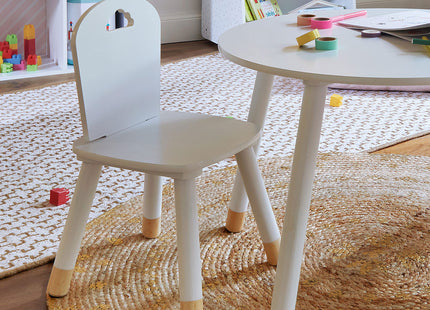 Silla "Douceur" blanca  - 127153B