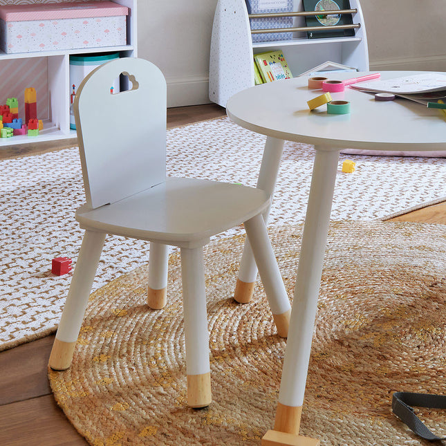 Silla "Douceur" blanca  - 127153B