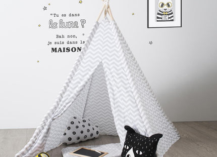 Carpa India A160cm "Tipi" gris  - 127176
