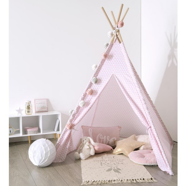 Carpa India A160cm "Tipi" rosa - 127176A