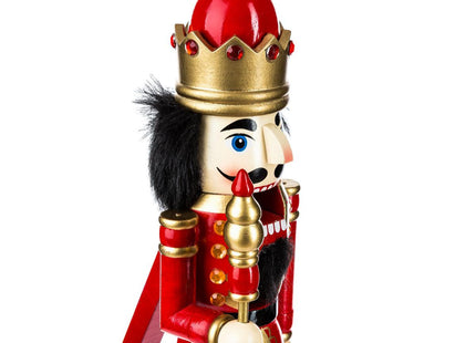 Cascanueces navideño de madera A38cm - 128324F