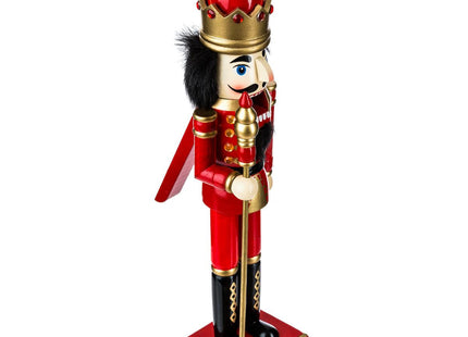 Cascanueces navideño de madera A38cm - 128324F