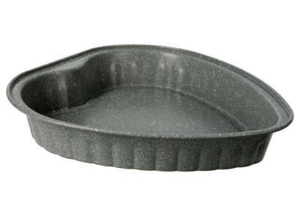 Molde para tartas de metal con aspecto de piedra - 128900