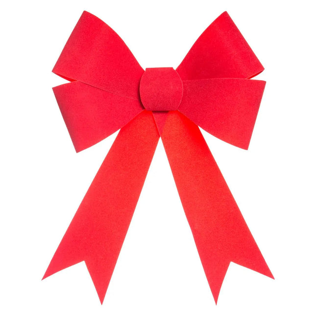 Gran lazo de terciopelo decorativo 19x30cm  - 129390A