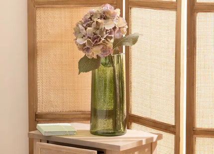 Tallo artificial de hortensia azul, de 83 cm de altura - 130813E