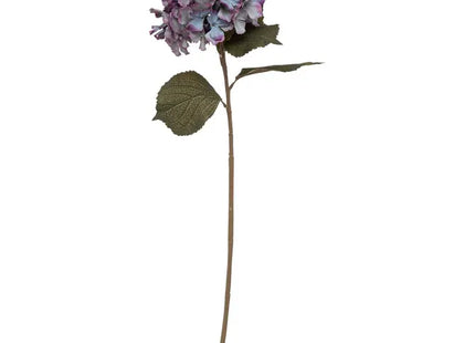 Tallo artificial de hortensia azul, de 83 cm de altura - 130813E