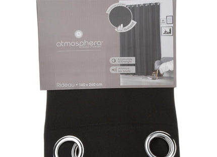 Cortina aislante 140X260 negro - 131511J