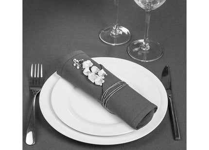 Servilletas gris 4x - 131516L