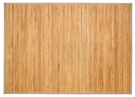 Alfombra de baño de láminas de bambú natural 120x170cm - 131570D