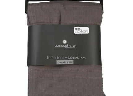 Cubre cama 230x250 gris - 131646O