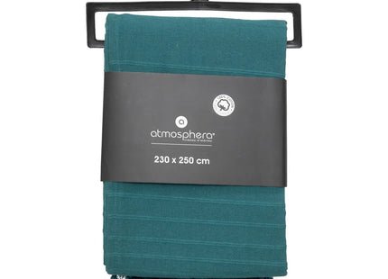 Cubre cama 230x250 de algodón azul canario - 131646Q