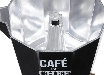 Cafetera italiana de aluminio para 6 tazas - 134515