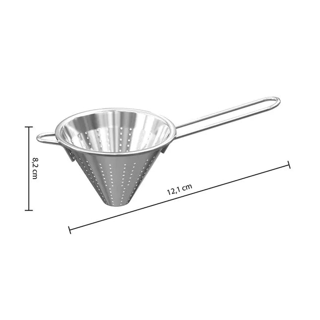Colador cónico de acero inox - 134524