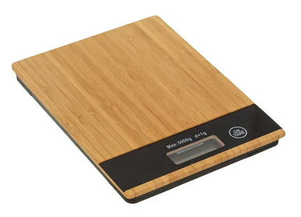 Balanza de cocina digital "Bamboo" - 135295