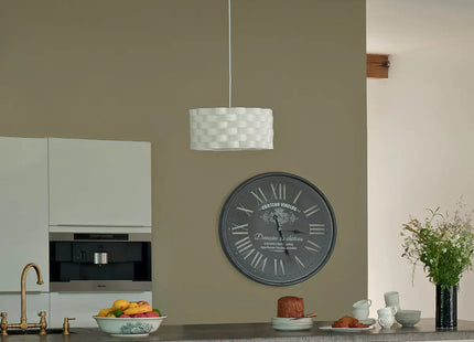 Lámpara suspendida "Moki" de bambú y papel D42cm - 135458