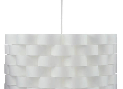 Lámpara suspendida "Moki" de bambú y papel D42cm - 135458