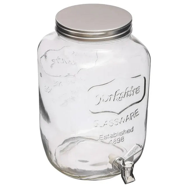 Dispensador de bebidas de vidrio "Yorkshire" de 8L - 135889