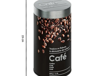 Pote metálico para café de 500 g - 136302