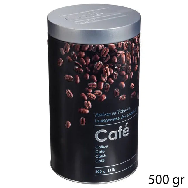 Pote metálico para café de 500 g - 136302