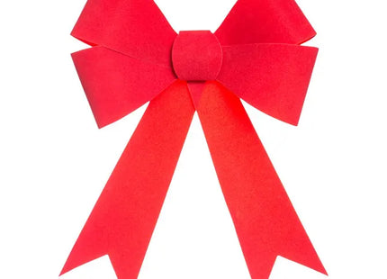 Juego de 2 lazos decorativos, 15x18cm, terciopelo - 137736A