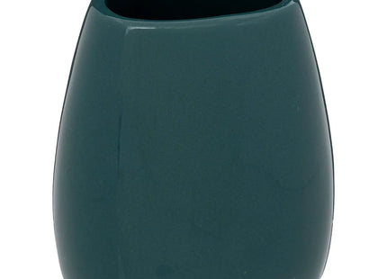 Vaso de baño de cerámica “Colorama” azul petróleo - 138014P