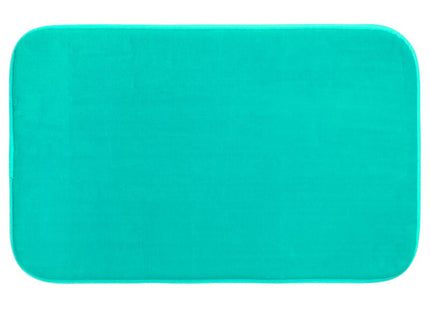 Tapete de baño "memoria"  50x80 turquesa - 138045D