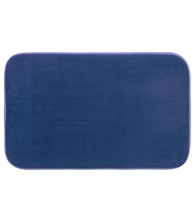 Tapete de baño "Memoria" 50x80 marino - 138045E