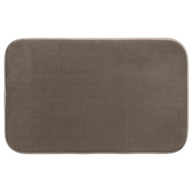 Tapete de baño "memoria"  50x80 taupe - 138045G