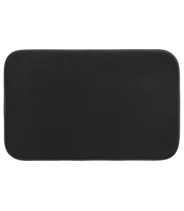 Tapete de baño "memoria"  50x80 negro - 138045J