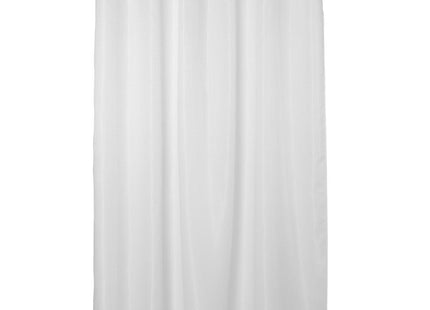 Cortina de ducha "Nido de abeja" 180x200 blanca - 138055I