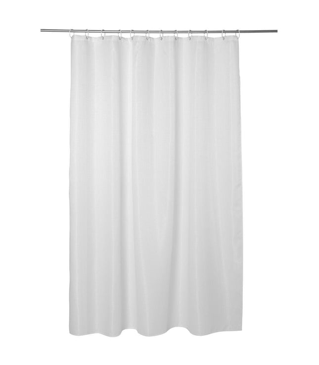 Cortina de ducha "Nido de abeja" 180x200 blanca - 138055I
