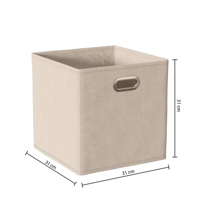 Caja de almacenaje "Mix 'n' Modul" lino 31x31cm - 138885O
