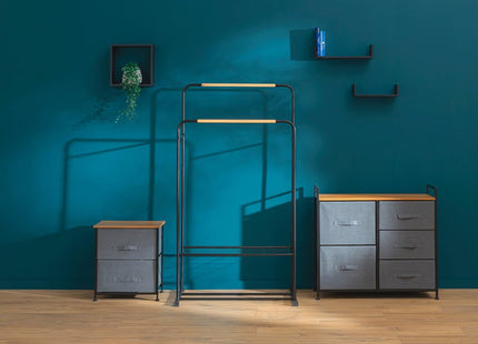 Mueble de almacenaje de 5 cajones L83cm "Tissa" - 138933