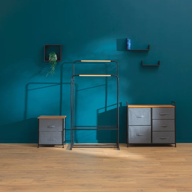 Mueble de almacenaje de 5 cajones L83cm "Tissa" - 138933