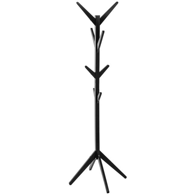 Perchero con 8 ganchos de madera A178cm - 138940A