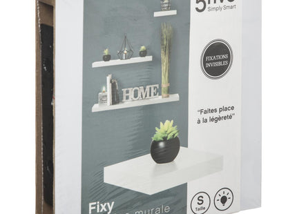 Estante de pared "Fixy" 24cm blanco - 138952B