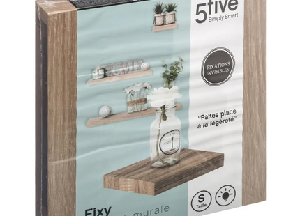 Estante de pared "Fixy" 24cm natural - 138952C