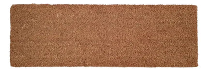 Felpudo coco natural liso 25x75 antideslizante premium "Jaspe" - 1400004