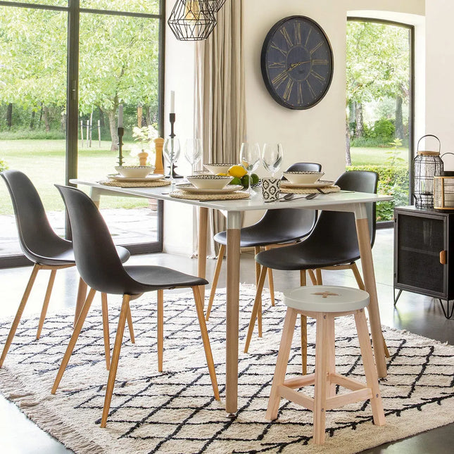 Mesa de comedor "Roka" blanco L150cm - 140357