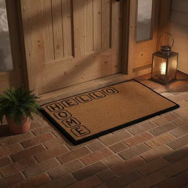 FELPUDO ESTAMPADO 45X75CM COCO/PVC  HELLO - 140461047