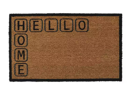 FELPUDO ESTAMPADO 45X75CM COCO/PVC  HELLO - 140461047